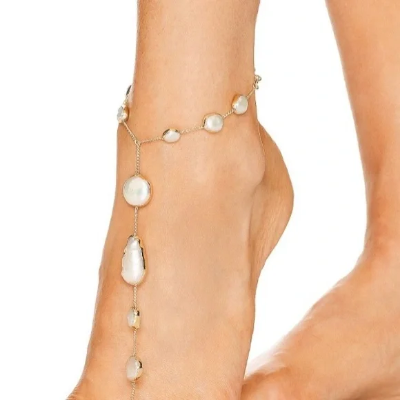 cult gaia Jewelry Cult Gaia Suri Toe Ring Anklet Poshmark